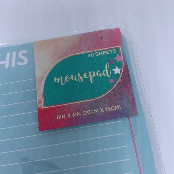 Mousepad planner sheets - Picture 2 of 2